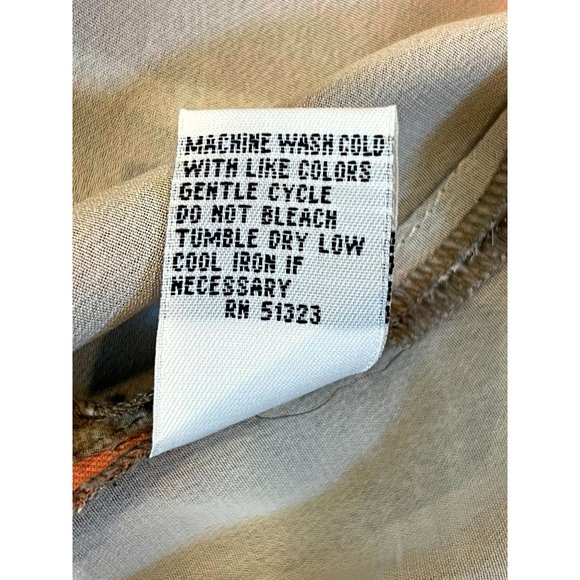 Kenneth Cole Womens Sleeveless Blouse Tank Top Ruffle Scoop Neck Multicolor SZ 6 - Picture 7 of 7